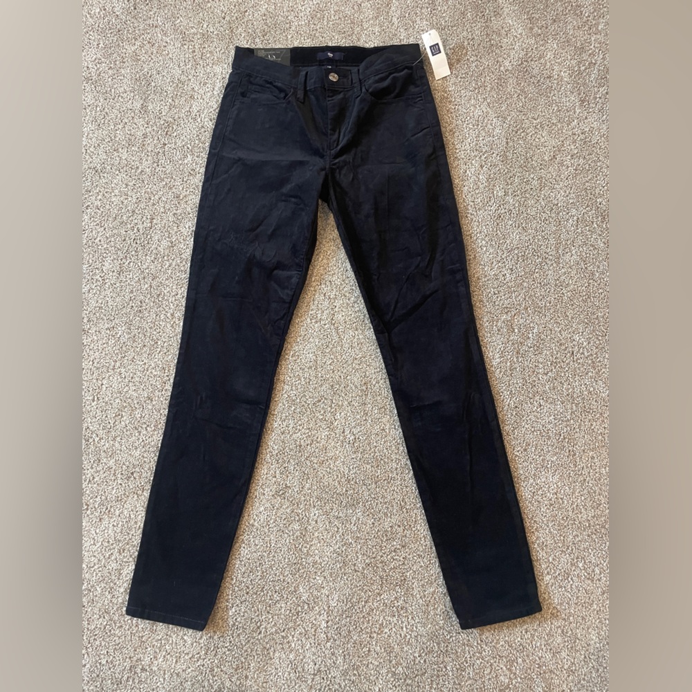 New with Tags Gap Black Corduroy Pants Size 2